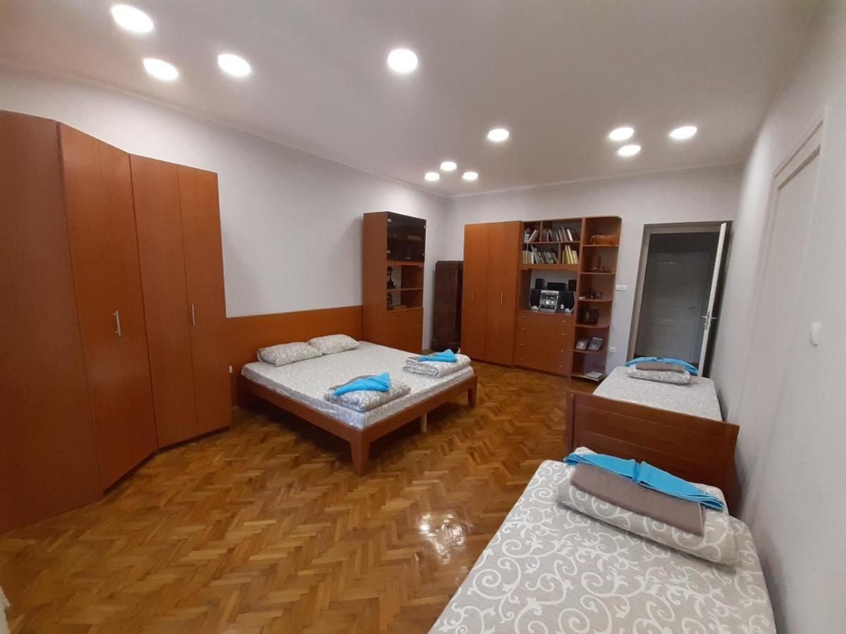 Downtown apartment in walk zone with 3 bedrooms&garage Novi Sad Buitenkant foto